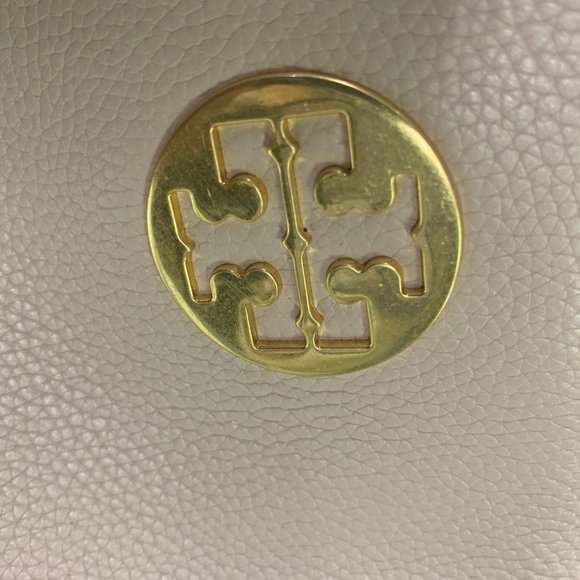 Tory Burch Bag Purse Light Pink Oak Leather Tote - Picture 2 of 7